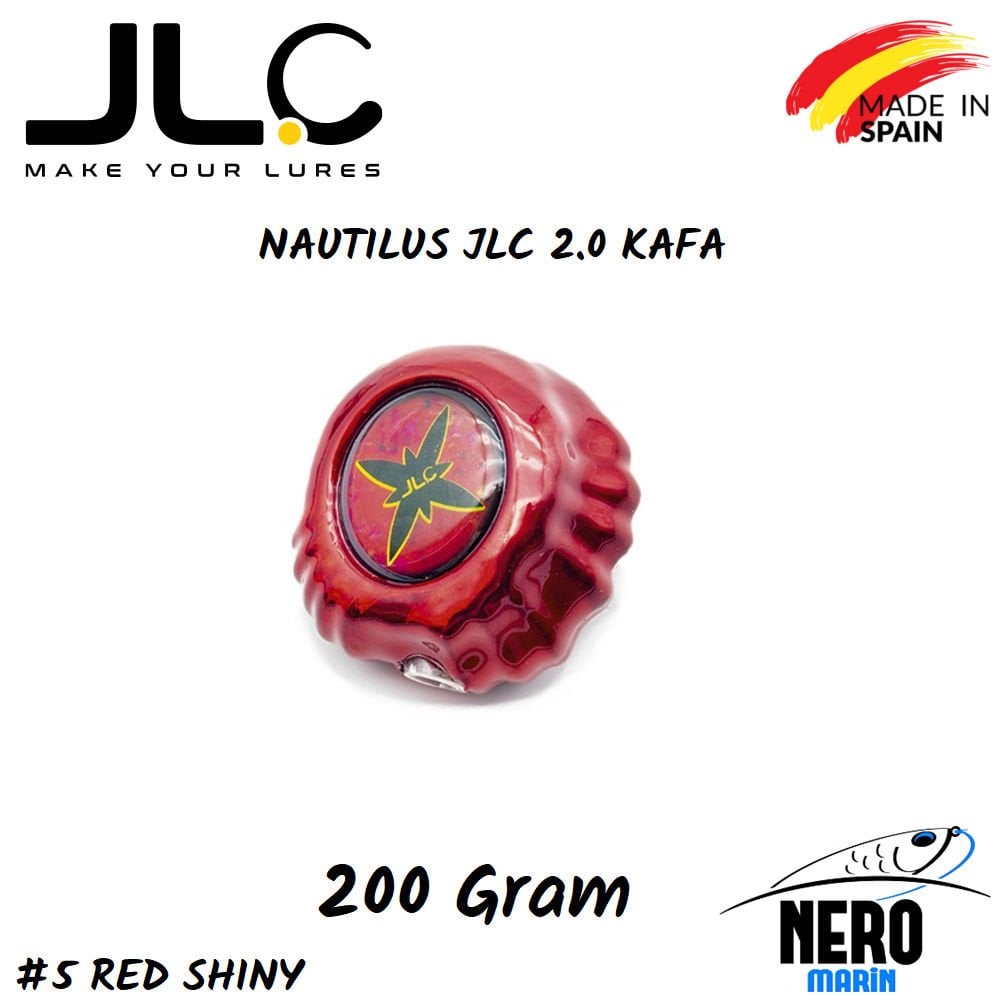 JLC Nautilus 2.0 Tai Rubber Yedek Kafa 200gr. #5 Red Shiny
