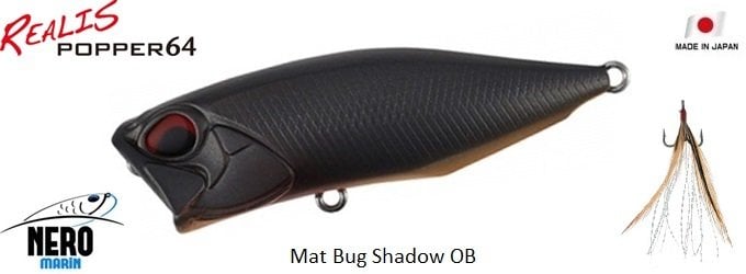 Realis Popper 64  CCC3173 Mat Bug Shadow OB