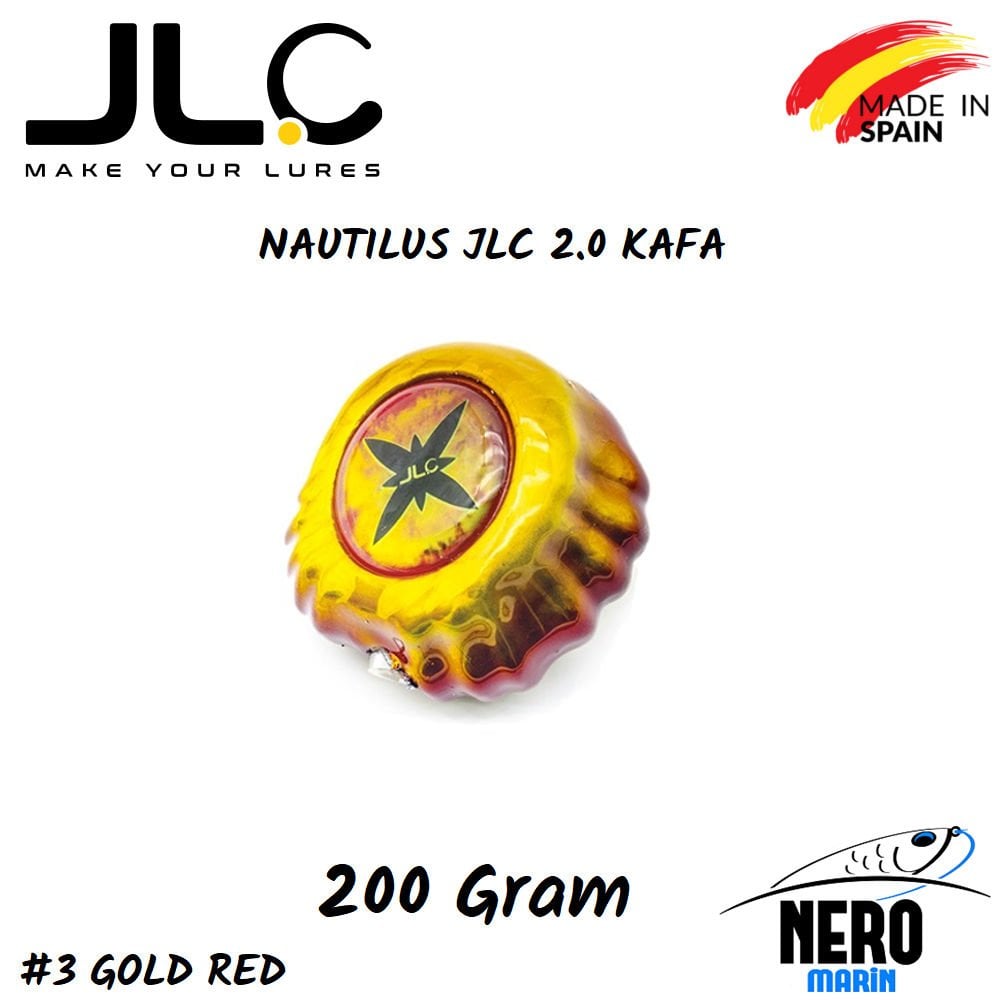 JLC Nautilus 2.0 Tai Rubber Yedek Kafa 200gr. #3 Gold Red