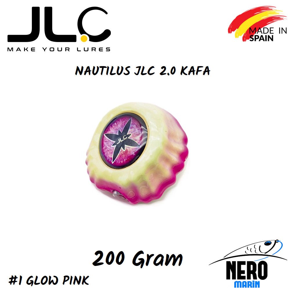 JLC Nautilus 2.0 Tai Rubber Yedek Kafa 200gr. #1 Glow Pink