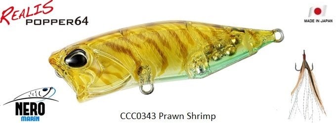 Realis Popper 64SW  CCC0343 Prawn Shrimp