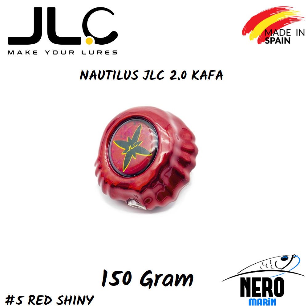 JLC Nautilus 2.0 Tai Rubber Yedek Kafa 150gr. #5 Red Shiny