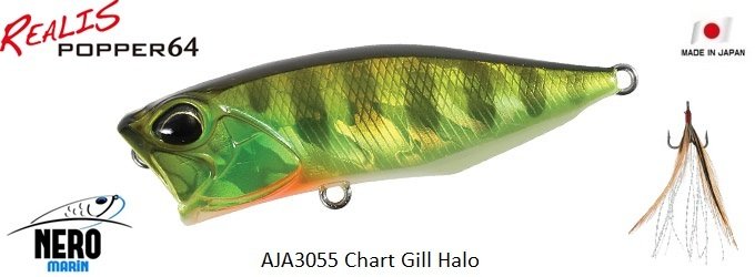 Realis Popper 64  AJA3055 Chart Gill Halo