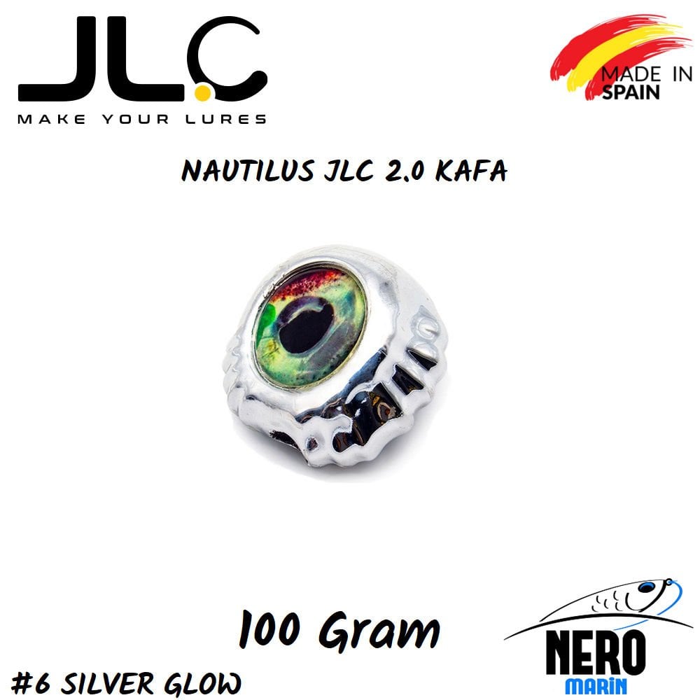 JLC Nautilus 2.0 Tai Rubber Yedek Kafa 100gr. #6 Silver Glow