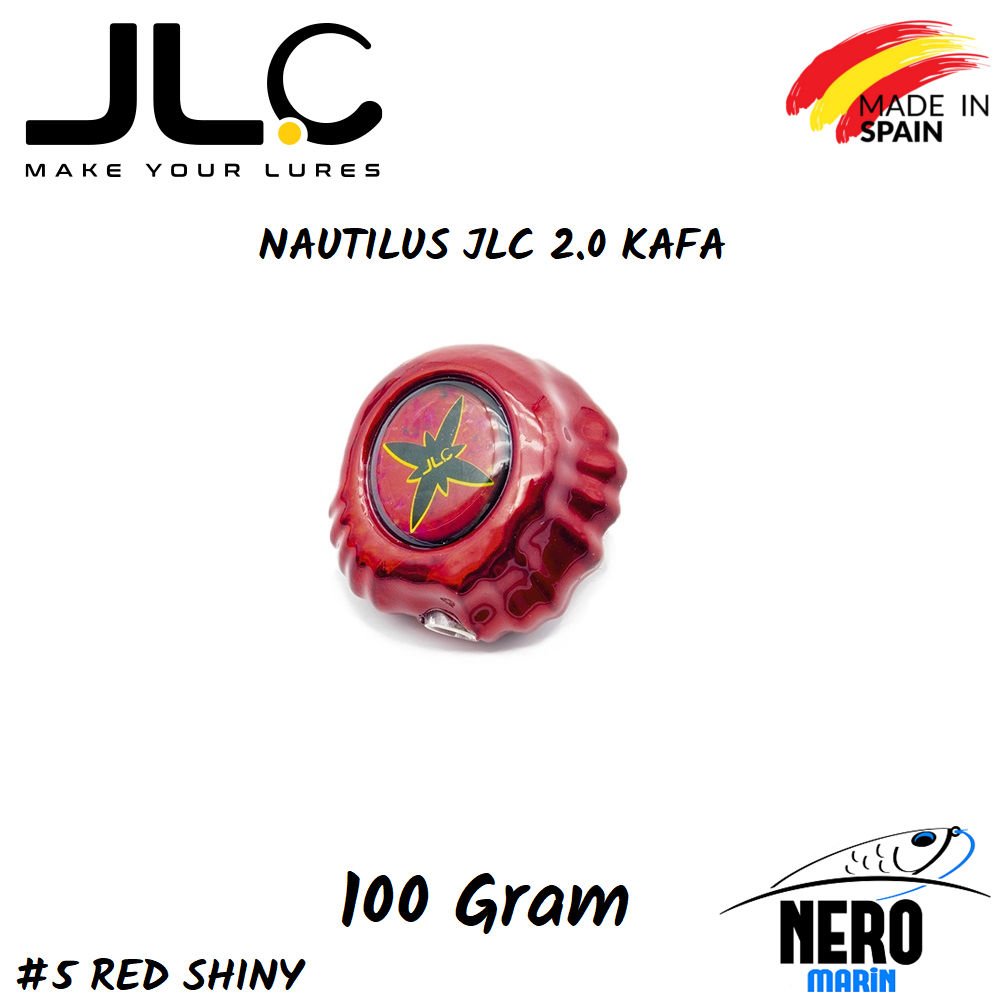 JLC Nautilus 2.0 Tai Rubber Yedek Kafa 100gr. #5 Red Shiny(Kopya)