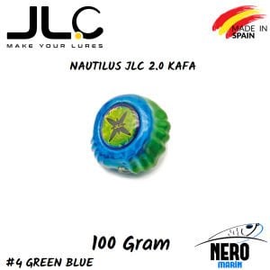 JLC Nautilus 2.0 Tai Rubber Yedek Kafa 100gr. #4 Green Blue