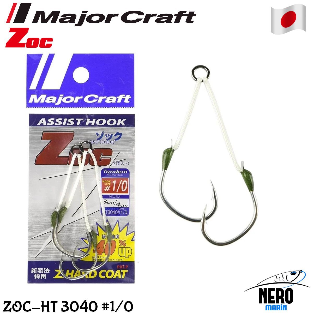 MC ZOC-HT-3040 Çiftli Asist İğne #1/0