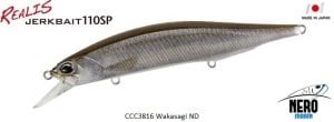 Realis Jerkbait 110SP  CCC3816 / Wakasagi ND