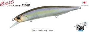 Realis Jerkbait 110SP  CCC3176 / Morning Dawn