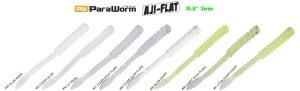MC Para Worm PW-AJIFLAT 2.8'' #58 Clear Glow Flake