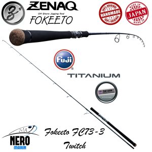 Zenaq Fokeeto FC73-3 Twitch 221cm 15-80gr Offshore Casting Kamış