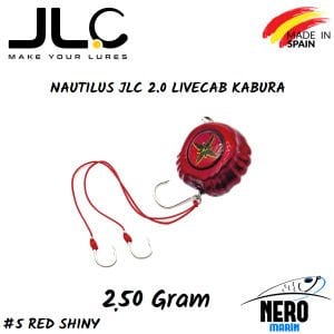 JLC Nautilus 2.0 Live Kab Canlı İçin Kabura 250gr. #5 Red Shiny