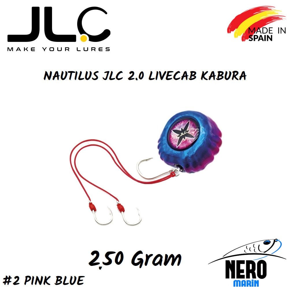 JLC Nautilus 2.0 Live Kab Canlı İçin Kabura 250gr. #2 Pink Blue