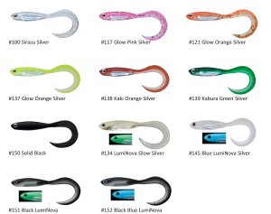 Flash J Curly 2'' SW #151 LumiNova Black