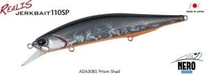 Realis Jerkbait 110SP  ADA3081 / Prism Shad