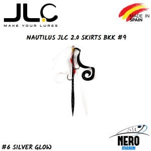 JLC Nautilus 2.0 Tai Rubber Yedek Etek BKK #9 İğne #6 Silver Glow