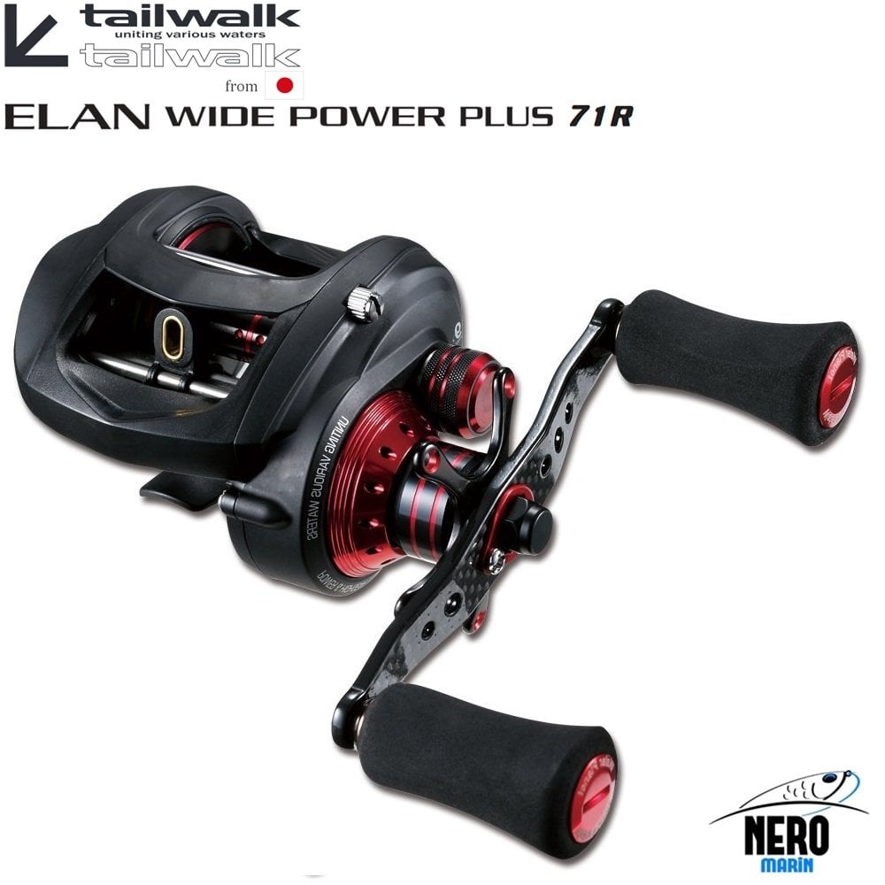 Tailwalk Widepower Plus 71L Tai Rubber Çıkrık/Baitcasting Jig Olta Makinesi  (Sol El)