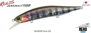 Realis Jerkbait 110SP  ADA3058 / Prism Gill