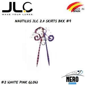 JLC Nautilus 2.0 Tai Rubber Yedek Etek BKK #9 İğne #2 White Pink Glow