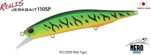 Realis Jerkbait 110SP  ACC3059 / Mat Tiger