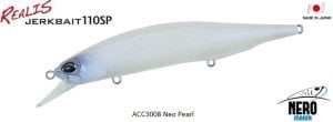 Realis Jerkbait 110SP  ACC3008 / Neo Pearl