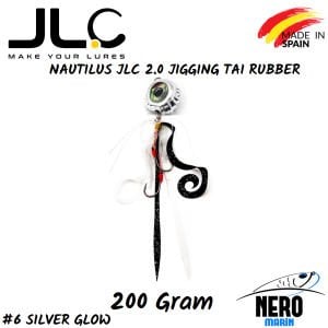JLC Nautilus 2.0 Tai Rubber 200gr. #6 Silver Glow