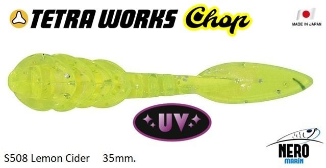 Tetra Works Chop Silikon 35mm. S508 / Lemon Cider