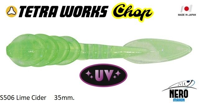 Tetra Works Chop Silikon 35mm. S506 / Lime Cider
