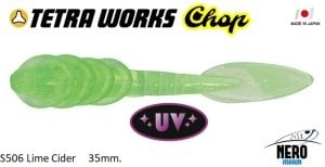 Tetra Works Chop Silikon 35mm. S506 / Lime Cider
