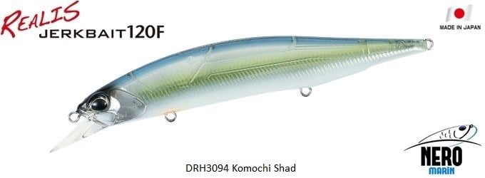 Realis Jerkbait 120F DRH3094 / Komochi Shad