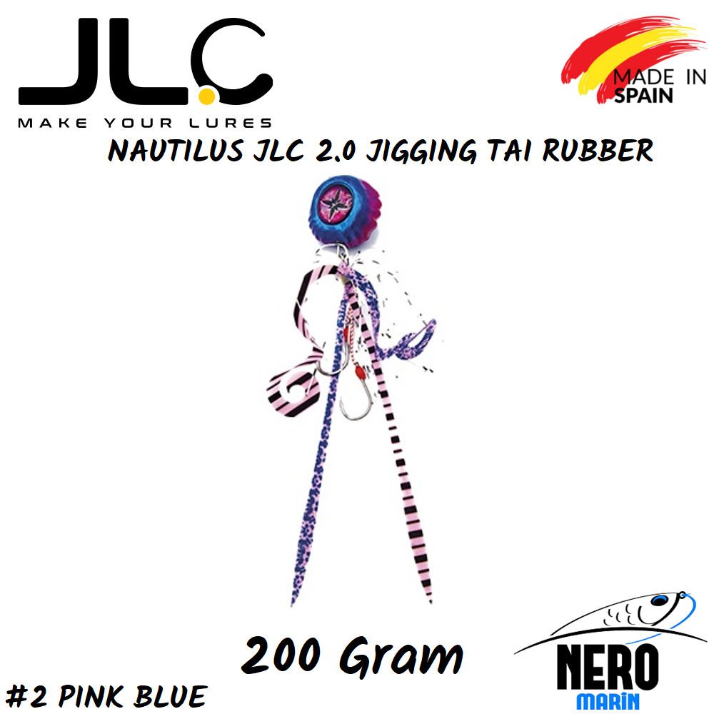 JLC Nautilus 2.0 Tai Rubber 200gr. #2 Pink Blue