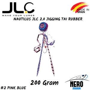 JLC Nautilus 2.0 Tai Rubber 200gr. #2 Pink Blue