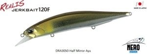 Realis Jerkbait 120F DRA3050 / Half Mirror Ayu