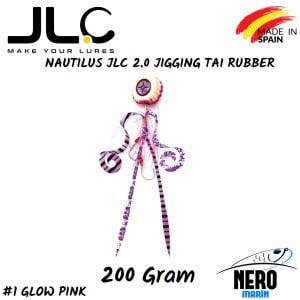 JLC Nautilus 2.0 Tai Rubber 200gr. #1 Glow Pink
