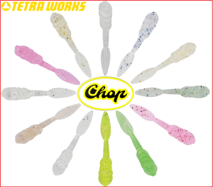 Tetra Works Chop Silikon 35mm. S502 / Pink Flakes