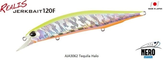 Realis Jerkbait 120F AJA3062 / Tequila Halo