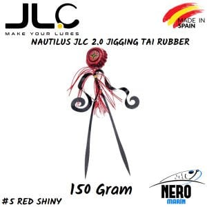 JLC Nautilus 2.0 Tai Rubber 150gr. #5 Red Shiny