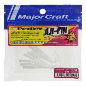 MC Para Worm PW-AJIPIN 3'' #56 UV Pearl