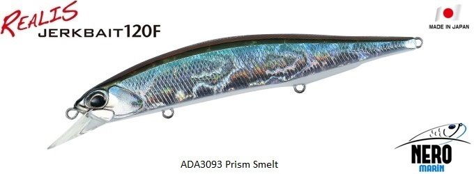 Realis Jerkbait 120F ADA3093 / Prism Smelt