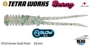 Tetra Works Burny Silikon 42 mm. S510 / Green Gold Pearl