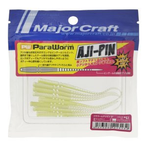 MC Para Worm PW-AJIPIN 2.5'' #61 2 Tone Clear Chart