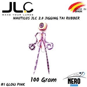JLC Nautilus 2.0 Tai Rubber 100gr. #1 Glow Pink