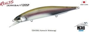 Realis Jerkbait 120SP DSH3061 Komochi Wakasagi