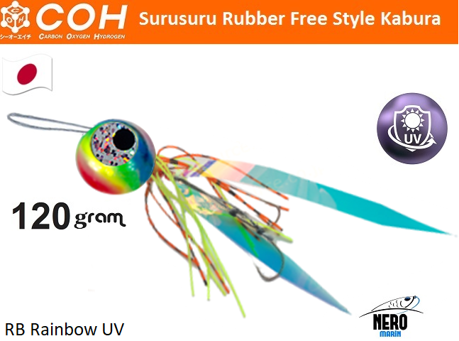COH Kabura Slider Tai Rubber Jig 120gr. RB