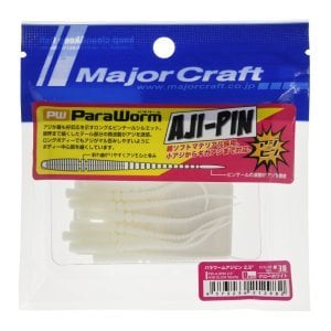 MC Para Worm PW-AJIPIN 2.5'' #38 Glow White