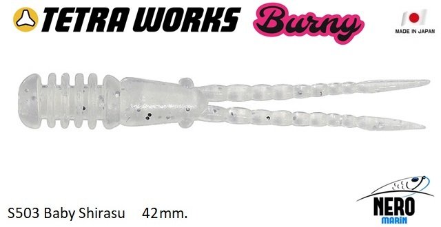 Tetra Works Burny Silikon 42 mm. S503 / Baby Shirasu