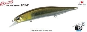 Realis Jerkbait 120SP DRA3050 Half Mirror Ayu