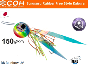 COH Kabura Slider Tai Rubber Jig 150gr. RB