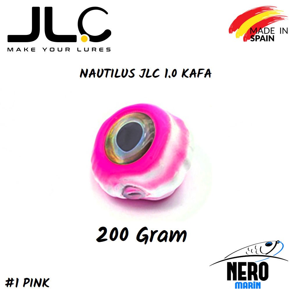 JLC Nautilus 1.0 Tai Rubber Yedek Kafa 200gr. #1 Pink