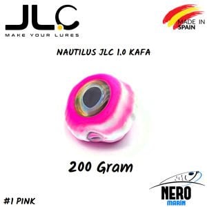 JLC Nautilus 1.0 Tai Rubber Yedek Kafa 200gr. #1 Pink